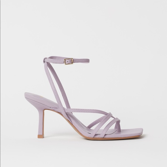 H&M Shoes - H&M Square Toe Sandals purple